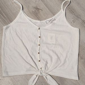 Hippie Rose crop tank top